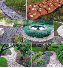 Load image into Gallery viewer, Driveway Stone Path Mold Patio Maker